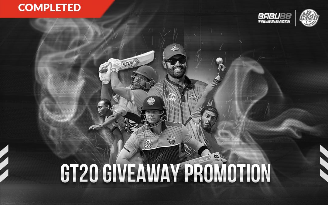GT20 Giveaway Promotion!